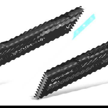 Batterie pour Dell XPS M1710, M170, Inspiron 9400, 6000, 9300, 9200, Precision M6300, M90, Dell YF976 11.1V 6600mAh de CELLONIC