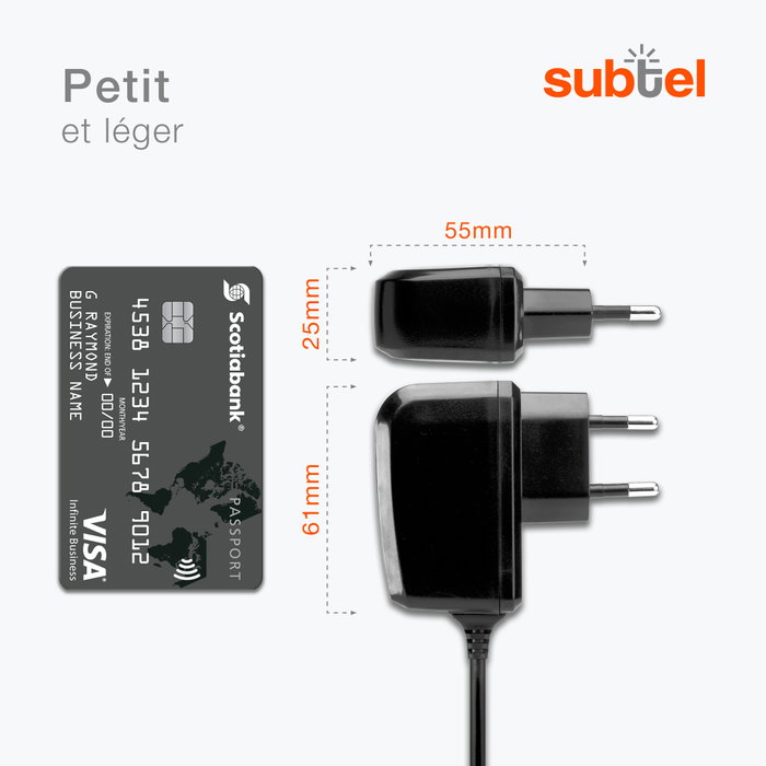 Pacchetto Fast Charger + Cavo per Alcatel One Touch X'Pop