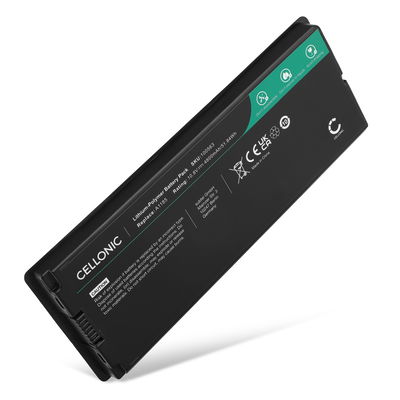 Batterie pour Apple MacBook 13 - A1181 (2006, 2007, 2009), A1185, 661-3958 10.8V 4800mAh de CELLONIC
