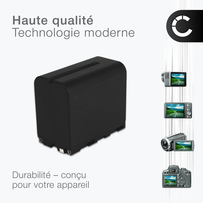 Batterie pour Sony DSR-70 DSR-650WSPL DSR-70A DSR-652P DSR-650P