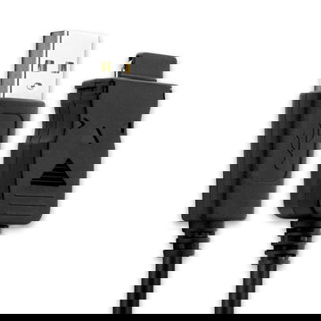 Connector Phone Charger Cable for Samsung SGH-T100, SGH-D500, SGH-D600, SGH-E700, SGH-A800 1m Fast Charging Smartphone Data Cable Black