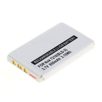 Batterie BLD-3 850mAh pour téléphone portable Nokia 2100, 3200, 3300, 6220
