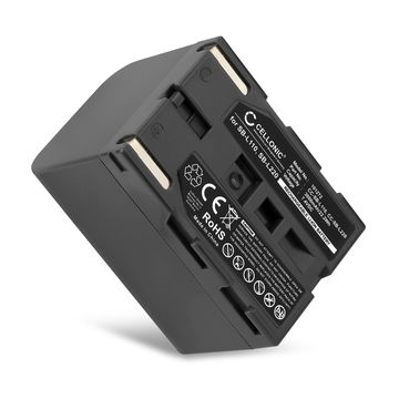 CELLONIC Camera Battery for Samsung VP-D101 D303 D301 VP-D80 VP-D70 VP-D55 VP-D31 VP-D20 -D21 VP-D10 SC-D23 Replacement SB-L110 SB-L220 Battery 3000mAh Backup