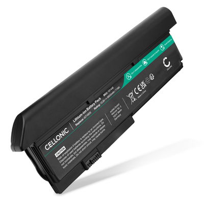 Batterie pour Lenovo ThinkPad X201, X200, X201i, X200s, X201s, X200si, 42T4534, 42T4537 10.8V 6600mAh de CELLONIC