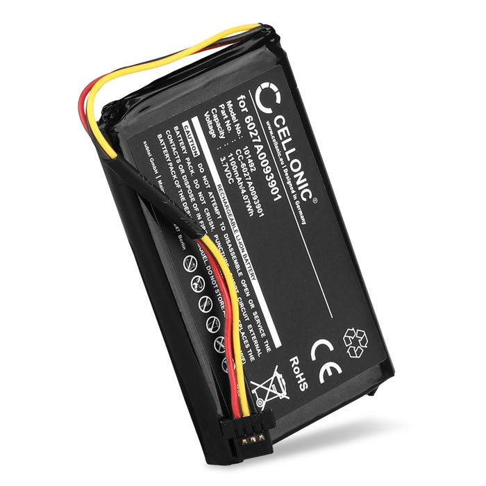 TomTom XXL IQ Routes™ Edition Europe Batterie 1100mAh de CELLONIC