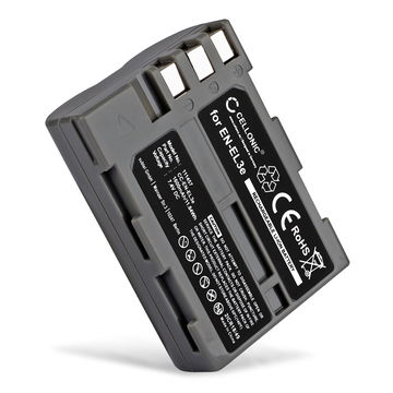 Batterie 1600mAh pour appareil photo Nikon D90, D700, D300 - Remplacement modèle EN-EL3e