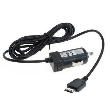 Chargeur allume-cigare voiture S20 Pin 2.5W pour Samsung | SGH-C180 SGH-C270 SGH-C450 SGH-D980 SGH-E210 - 1.5m 5V 0.5A / 500mA