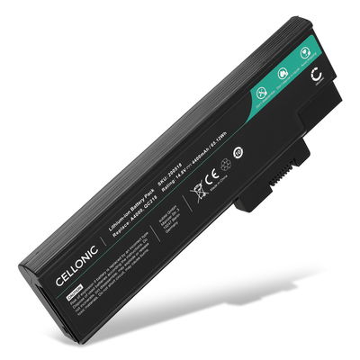 Batterie pour Acer Aspire 3000, 1690, 1640, 5000, TravelMate 2300, 4000, 4060, 4500, Extensa 3000, 3500 14.8V 4400mAh de CELLONIC