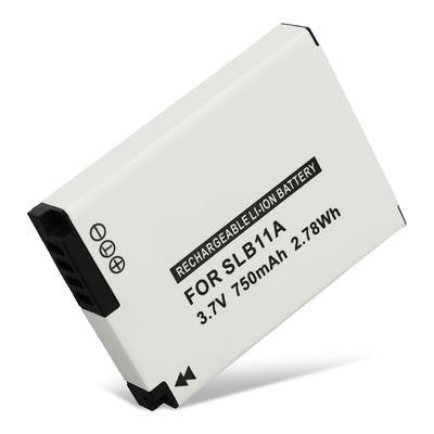 Batterie 750mAh pour appareil photo Samsung CL5, CL65, CL80 - Remplacement modèle EA-SLB11A, SLB11A, SLB-11A SLB-11A