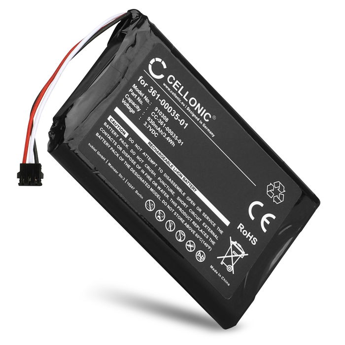 Garmin Nüvi 2565 Batterie 930mAh de CELLONIC
