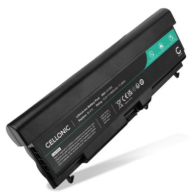 1x Batterie pour Lenovo ThinkPad T420, T530i, T520, T510, T530, T410, SL400, L520, W510, L512, Edge E420, L430, SL500, Edge 14, L420, Edge 15, T410i, Edge E425, Edge E520, Thinkpad W520 10.8V 6600mAh de CELLONIC