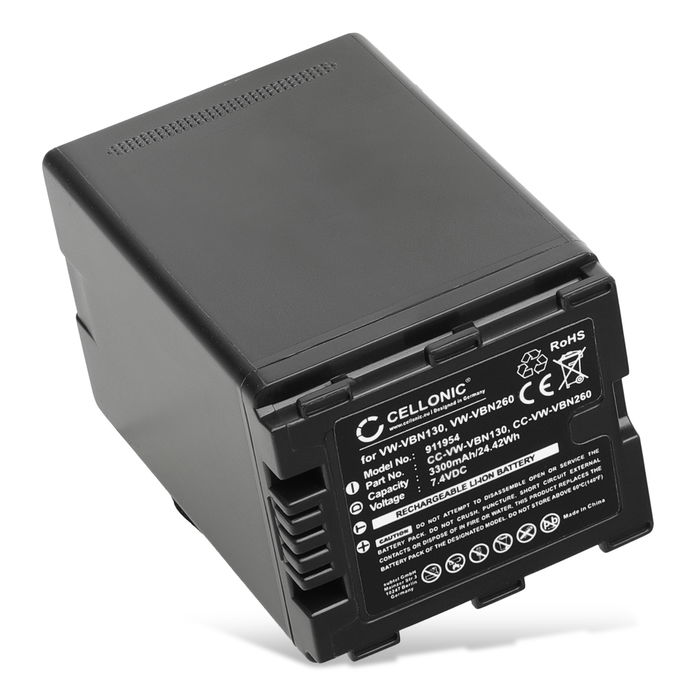 Panasonic HDC-SD800 Batterie 3300mAh de subtel