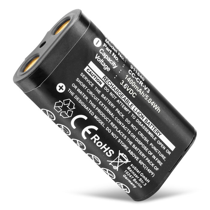 Batterie Sigma CR-V3, 1400mAh