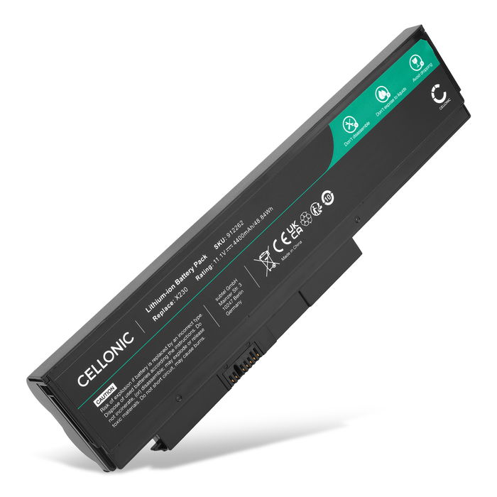 Lenovo ThinkPad X220 Tablet Batterie 10.8V - 11.1V 4400mAh de Cellonic