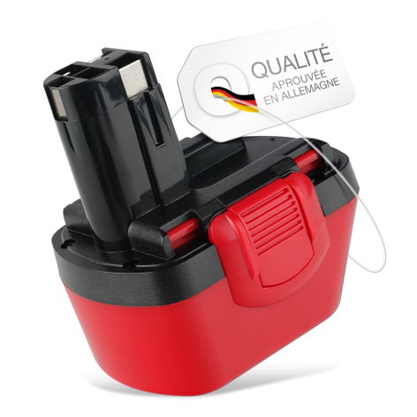 Batterie pour Outils Électriques Bosch PSR 12, 1200; GSR 12V, 12; GDR 12V; 23612; 32612 2607335261, 2607335274, 2607335531 (3000mAh, 12V) de CELLONIC