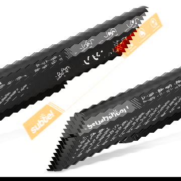 Batterie de rechange pour ordinateurs portables MSI CR420 / EX600 / EX720 / GT640 / GT740 / GX400 / GX740 / M670 / BTY-M68 - 6600mAh 10.8V - 11.1V