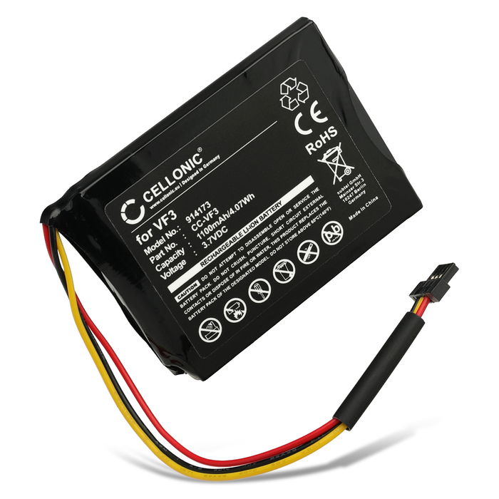 TomTom Quanta Batterie 1100mAh de subtel