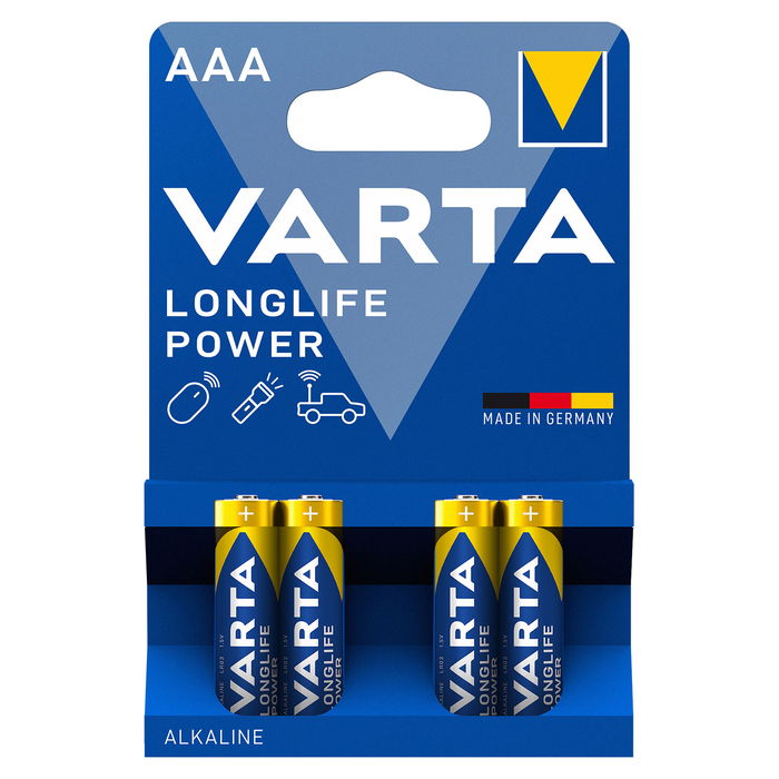 Batteries AAA  Varta High energy Alkaline Varta 4903 4x