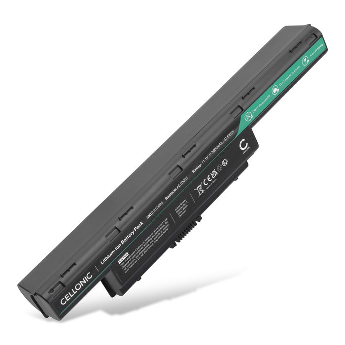 Packard Bell AS10D61 Batterie 11.1V 8800mAh de Cellonic