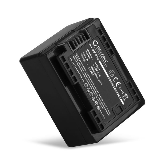 Canon LEGRIA HF R806 Batterie 1600mAh de CELLONIC