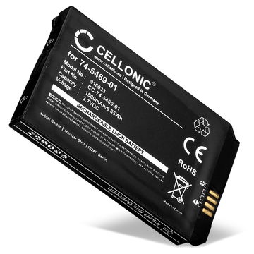 1x Batterie Cisco 7925G, 7926G, 7026G, 74-5468-01, CP-7925G-A-K9, CP-7925G-EX-K9, CP-BATT-7925G-STD 74-5469-01,U8ZBAE12 (1500mAh, 3.7V) de CELLONIC