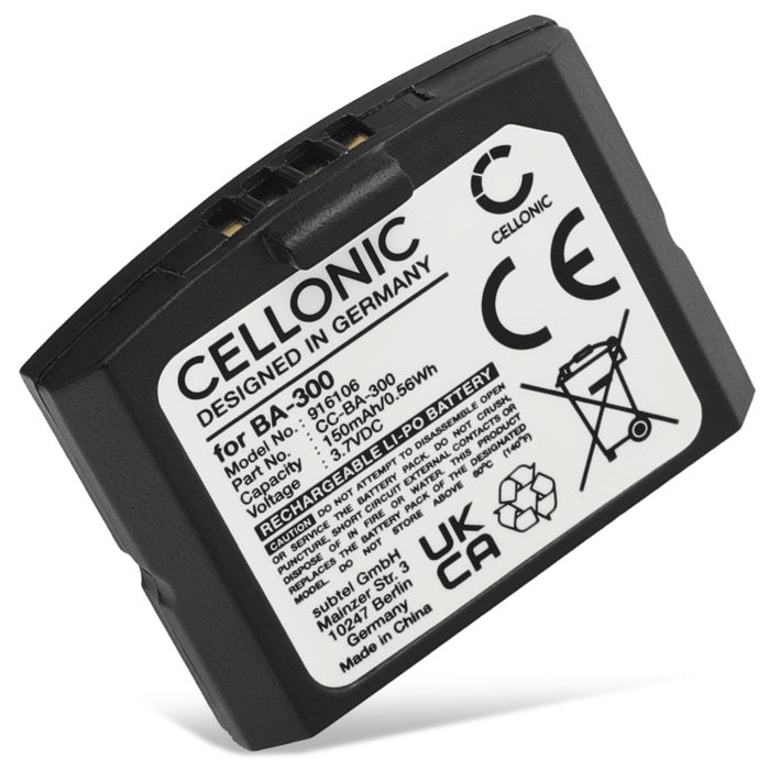 Siemens RR 832 (Set 832 TV) Batterie 150mAh de CELLONIC