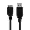 noir PVC (1A), 1m | Micro USB 3.0