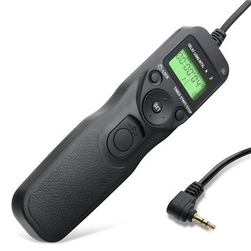 subtel Déclencheur filaire avec minuterie modèle RS-60E3 CS-205 TC-60E3 pour Appareil Photo Canon EOS R6 2000D 80D 800D 200D 700D 70D 600D 60D 1100D - Déclencheur à Distance sans fil pour Caméras Photo