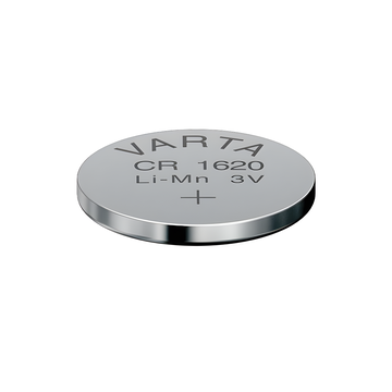 Varta Pile de Bouton pour Clés, Télécommandes, Montres CR1620 et bien d'autres appareils - x1