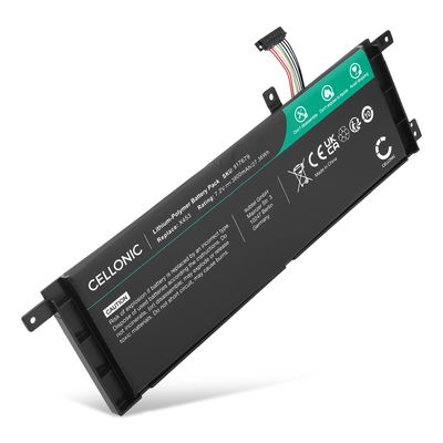 Batterie pour ASUS F553M, X553M, R515M, X553MA, R413M, X453M, F553MA, F453M, F552CL 7.2V 3800mAh de CELLONIC