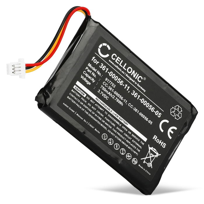 Garmin Nüvi 66 LM Batterie 750mAh de CELLONIC