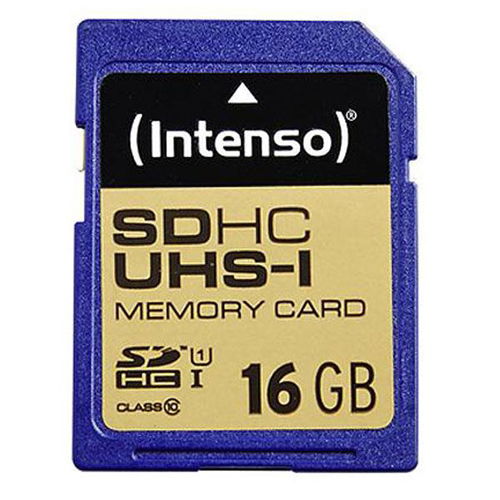 Intenso Carte SD / carte mémoire 16GB Class 10 / UHS-I