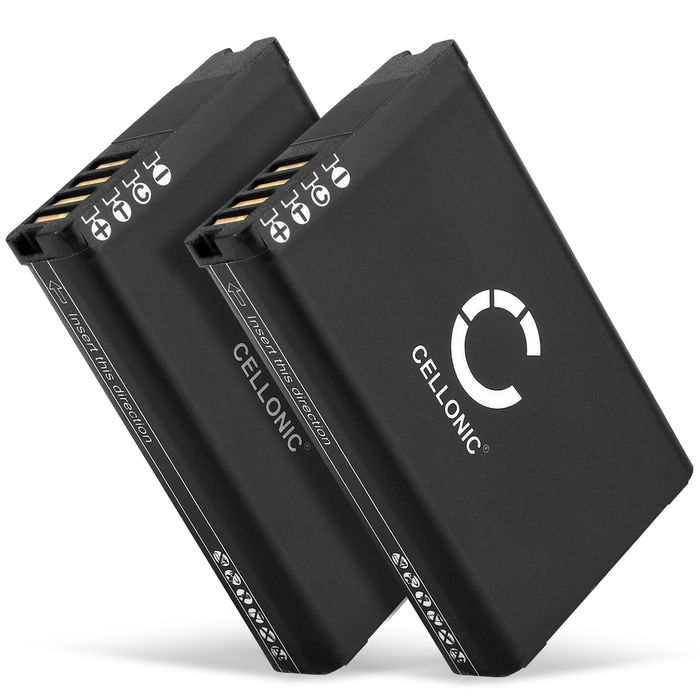 2x Garmin 010-11599-00 Batterie 2200mAh de CELLONIC