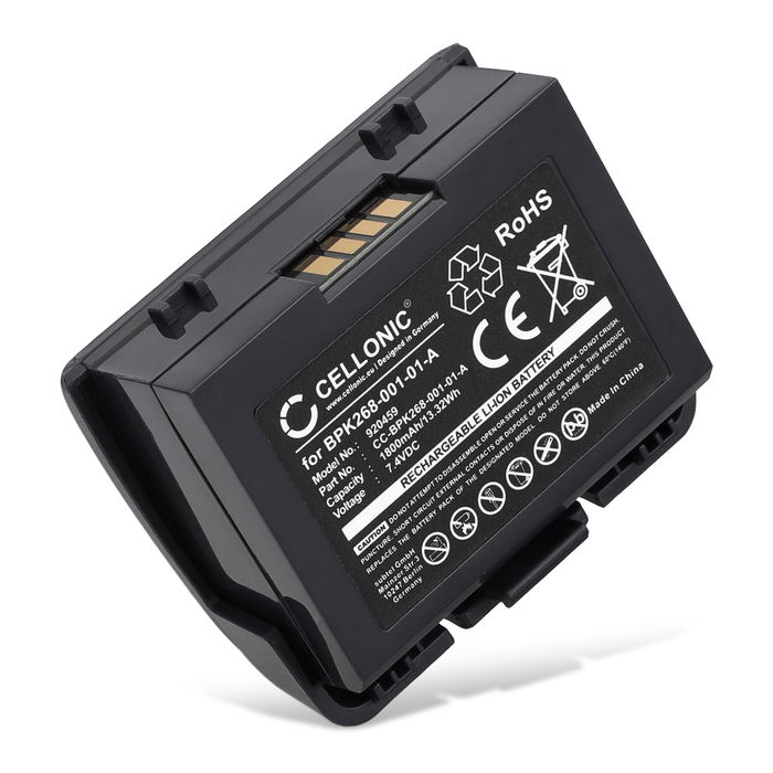 Batterie BPK268-001-01-A, BMO010002 1800mAh pour terminal de paiement Verifone VX680