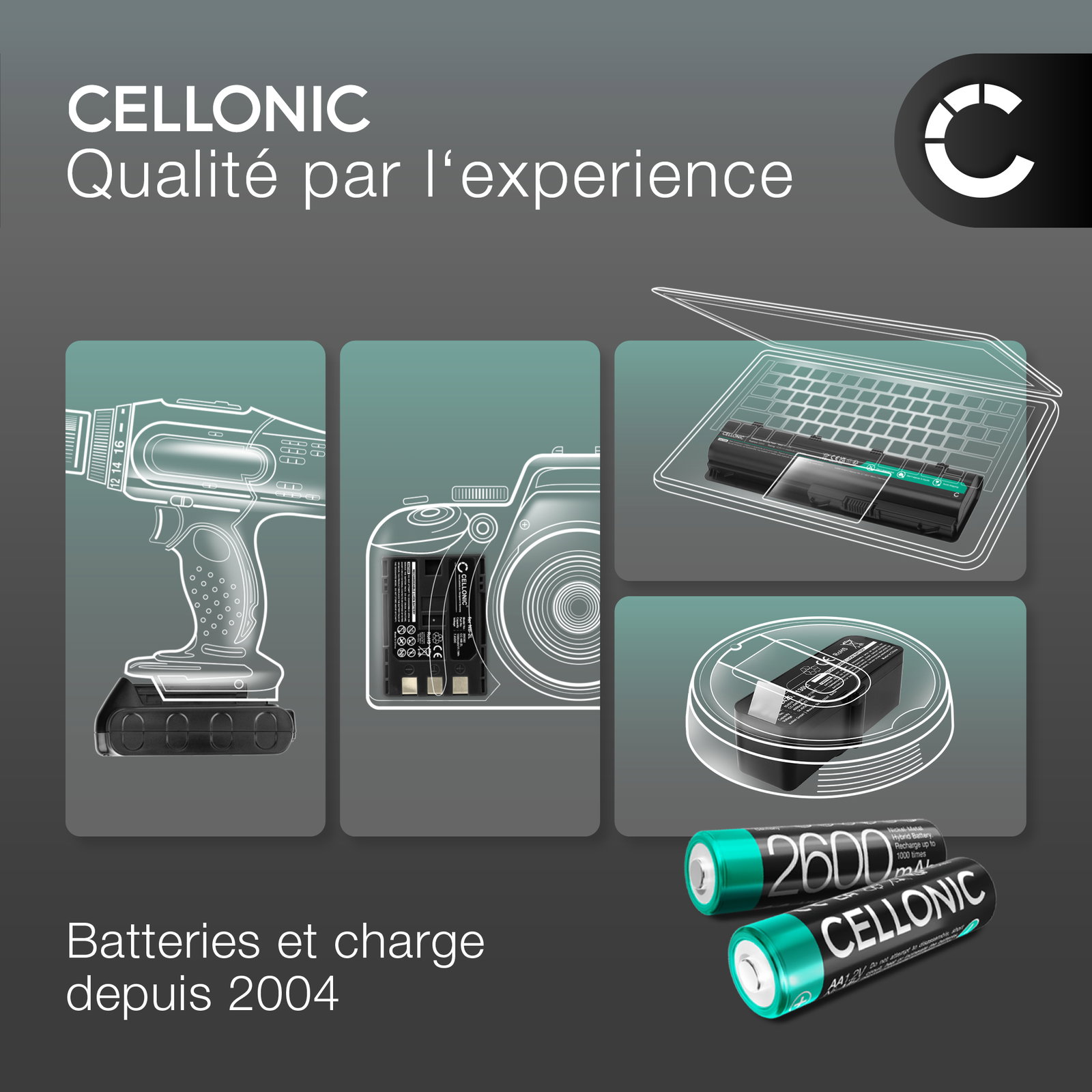 Otech Batterie Ricaricabili Per Cuffie SENNHEISER RI 410 IS 410: Alta Capacità E Bassa Autoscarica - 2