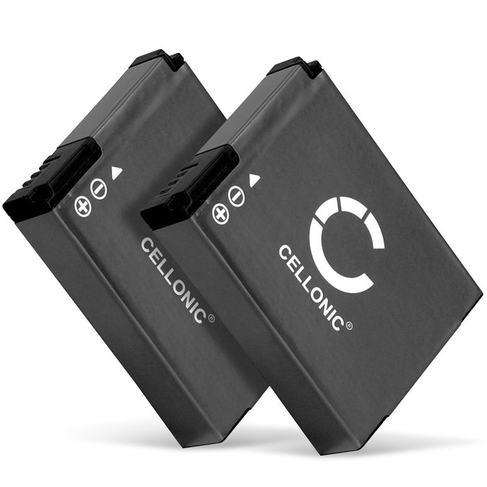2x GoPro AHDBT-001 Batterie 1100mAh de CELLONIC
