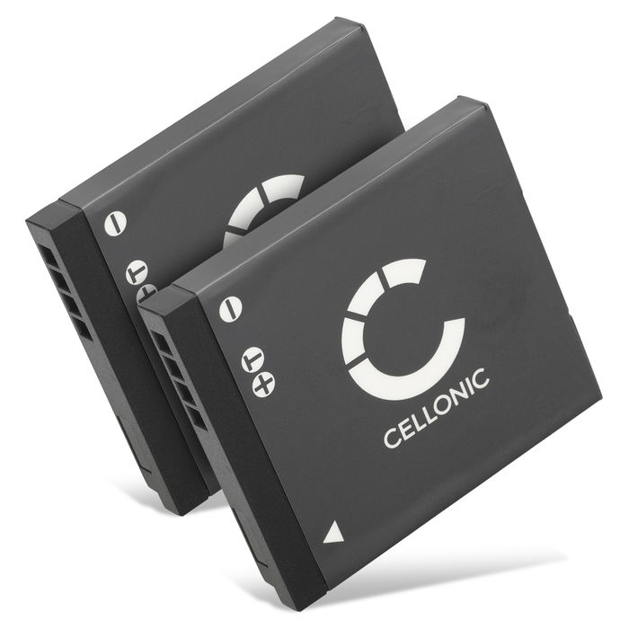 2x Panasonic Lumix DMC-FS18 Batterie 700mAh de CELLONIC