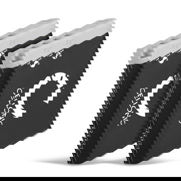 2x Batterie pour Canon PowerShot G7 X Mark II G1x Mark III G5 X G9 X Mark II PowerShot SX740 HS NB-13L (1010mAh, 3.6V) de CELLONIC