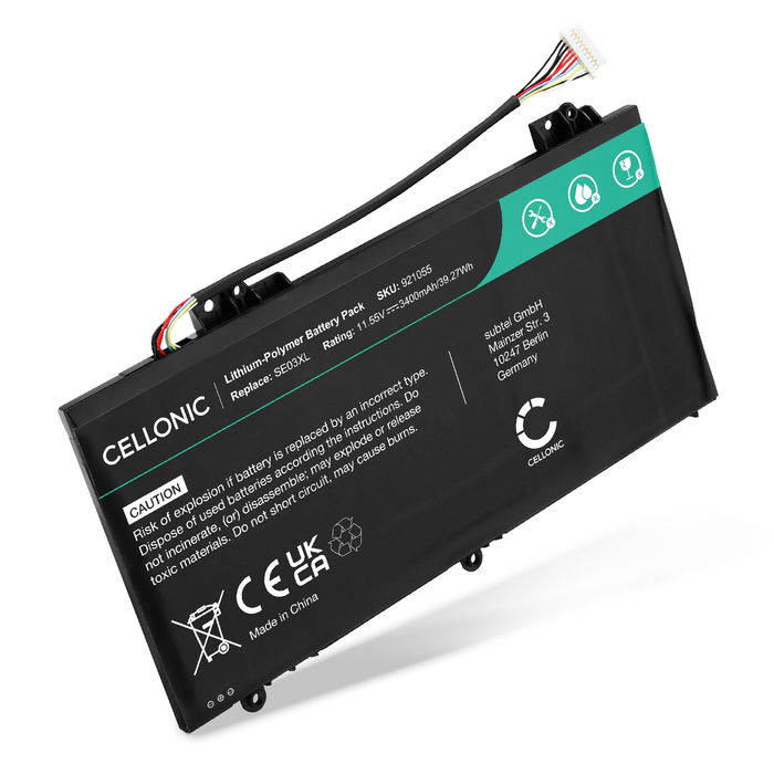 HP SE03XL Batterie 3400mAh de subtel