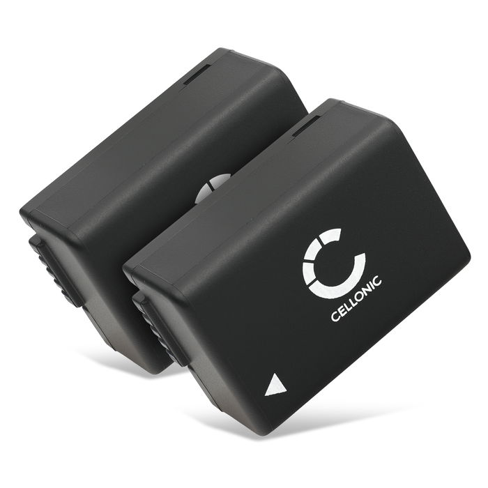 2x Panasonic DMW-BMB9E Batterie 800mAh de CELLONIC