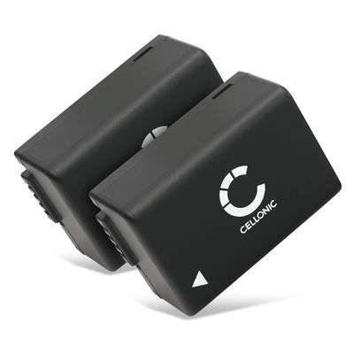 2x Batterie 800mAh pour appareil photo Panasonic DMC-FZ72, DMC-FZ70, DMC-FZ150 - Remplacement modèle DMW-BMB9E DMW-BMB9