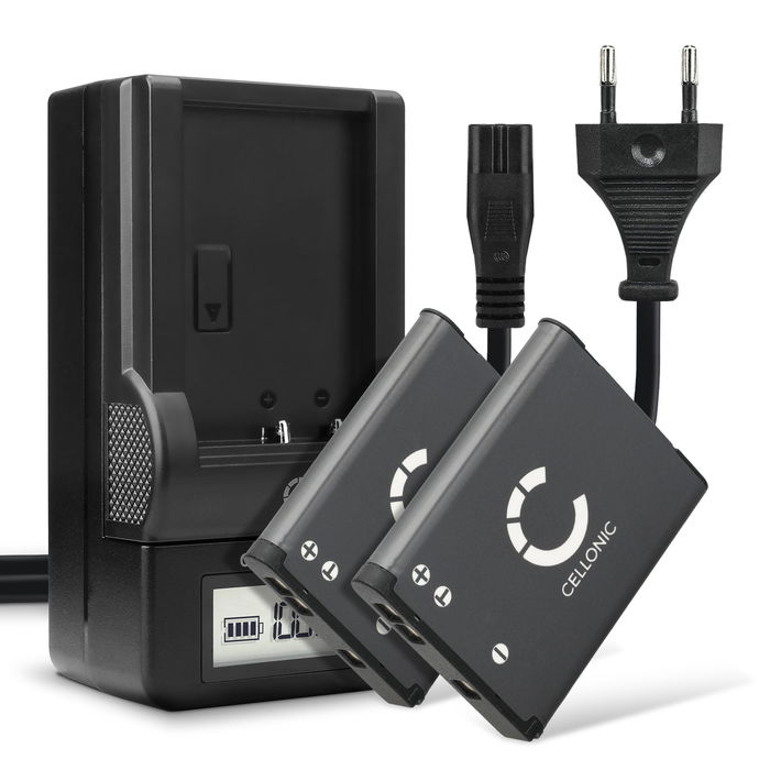 2x Nikon Coolpix S2750 Batterie + Chargeur 700mAh de CELLONIC