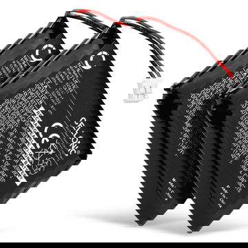 2x Batterie pour Manette PS4 V1 (2013) - DualShock 4 LIP1522 (1300mAh), Batterie de remplacement pour Contrôleur Playstation 4 1ère Édition