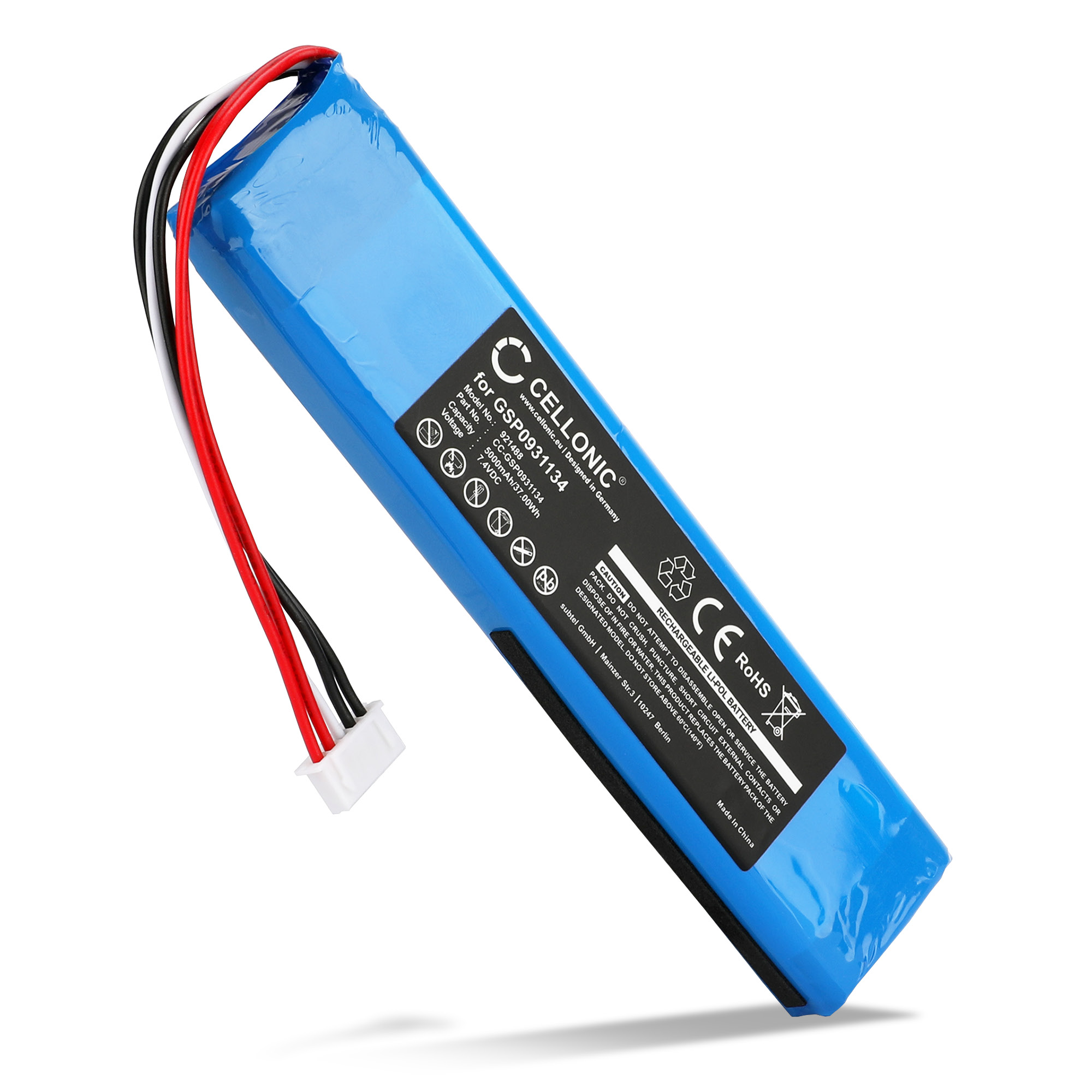Batteria di ricambio 18000 mAh per JBL Xtreme 1, compatibile con JBL Xtreme1 Extreme Xtreme 1 GSP0931134 con strumento di installazione