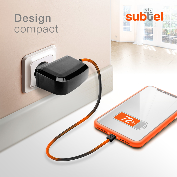 Chargeur USB-C Compatible Lenovo Tab P11 - 2000mA Charge Rapide, Câble 1,10 M