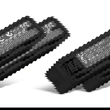 2x Batterie 1780mAh pour appareil photo Panasonic HC-V520M, HC-V110, HC-V130 - Remplacement modèle VW-VBT190