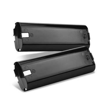 Pack 2x Batteries 7.2V, 2.1Ah, NiMH pour outillage électroportatif Makita référence batteries 7000, 191679-9, 192532-2, 632002-4, 7001, 7002