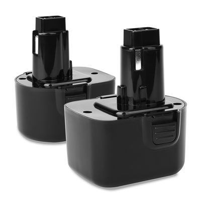 2x Batterie pour Dewalt DC727, DC740, DC740F2, DC740K2, DC740KA, DC740KN, DW907, DE9071, DE9074 12V NiMH 3Ah de CELLONIC