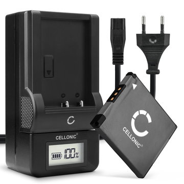 Batterie pour Canon IXUS 285 HS, 185, 160, 132, 145, 190, 155, 265 HS, PowerShot A3500 IS, SX430 IS, A2300, ELPH 110 HS, SX410 IS, A3400 IS, A2500, A4000 IS, SX400 IS, ELPH 340 HS, A2600, Powershot SX420 - CB-2L 600mAh + Chargeur NB-11L NB-11LH Batterie d