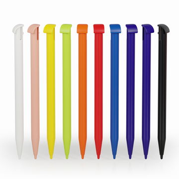 Pack de 10x stylets de couleur compatibles avec Nintendo New 3DS XL - stylet écran tactile haute précision pour jouer à vos jeux vidéo sans rayer l'écran